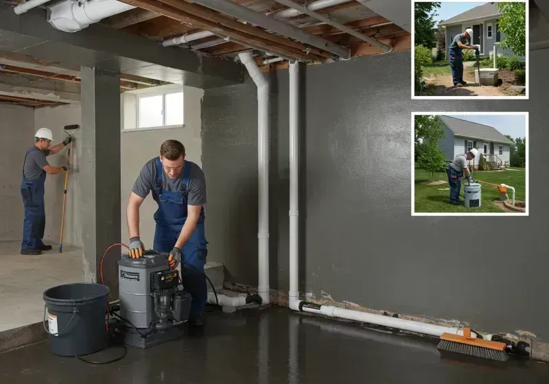 Basement Waterproofing and Flood Prevention process in Hamilton County, IN